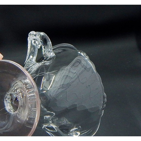 Heisey Waverly Mini Footed Individual Creamer and Open Sugar 3 Inch - Picture 7 of 8